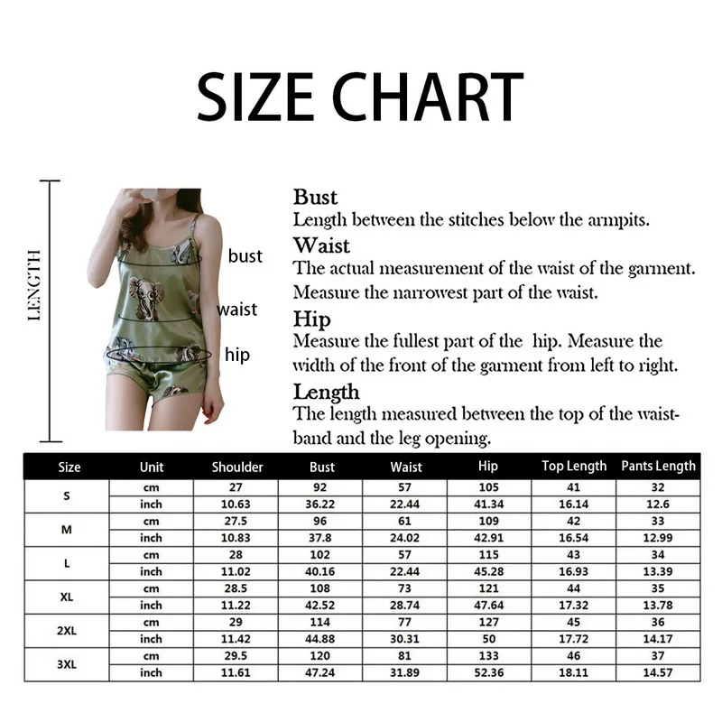 

Women Pijama Set Print Sleepwear Two Pieces Set Home Suit V Neck Sexy Pyjamas Women Strap Loose Pijama Satin Homewear S-XXXL