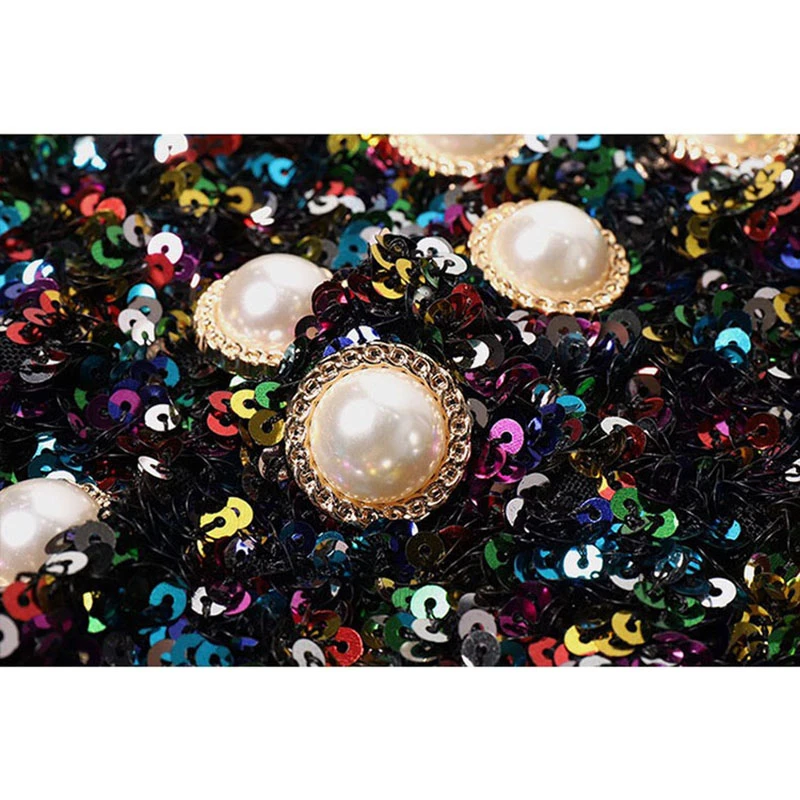 Новинка 2020 короткая женская куртка весна-осень цветное пальто с блестками