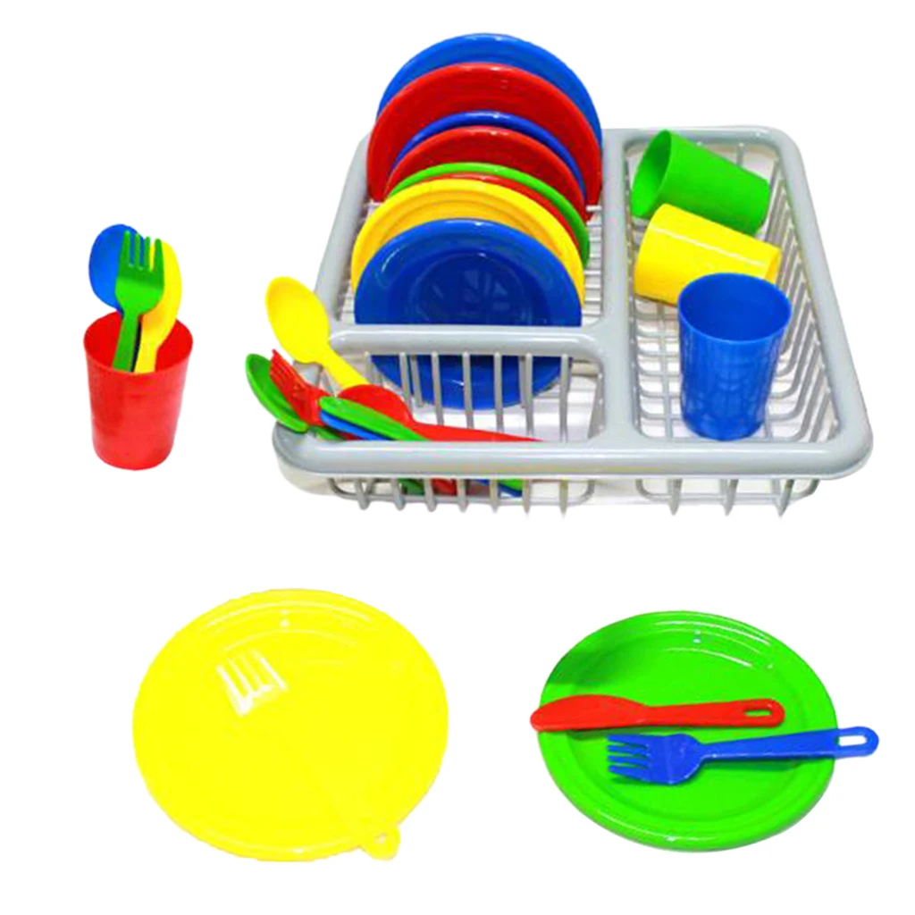 

28 Piece Dinnerware Set Dinnerware & Utensils Playset Playset