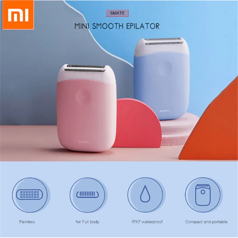 Оригинальный Xiaomi SMATE ST L36 Электрический эпилятор триммер для удаления волос