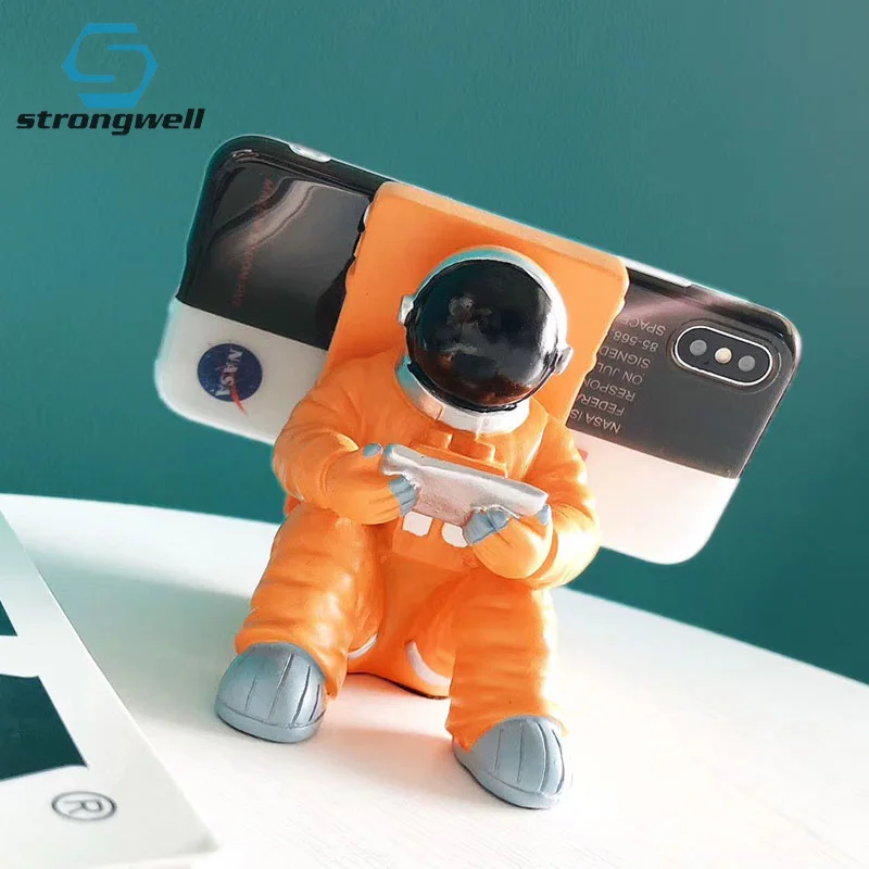 Stongwell скандинавский космонавт мобильный телефон держатель 3D астронавт фигурки