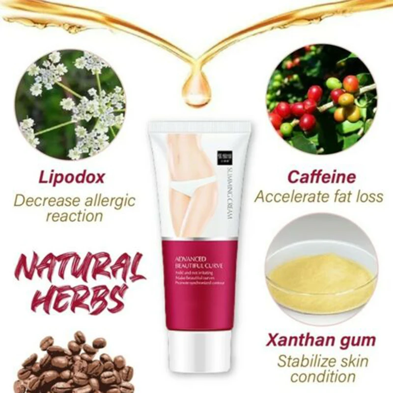 1 шт. 60 г антицеллюлитный крем для похудения сжигания жира уход за телом средство