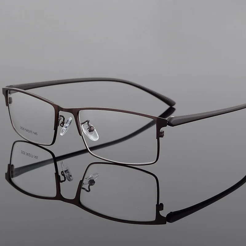 Men's Glasses Frame High-grade Steel Ultra-light Full with Myopia Business | Аксессуары для одежды