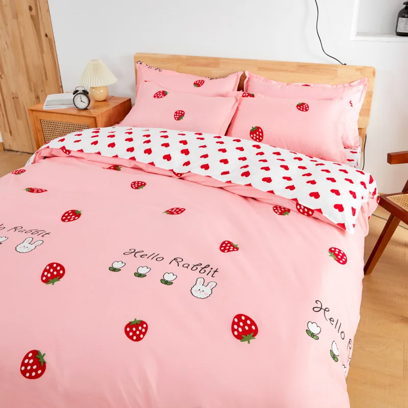 

Elka Cartoon Pattern Style Duvet Cover Set Bedding Set Comforter Bedding Sets Oceania