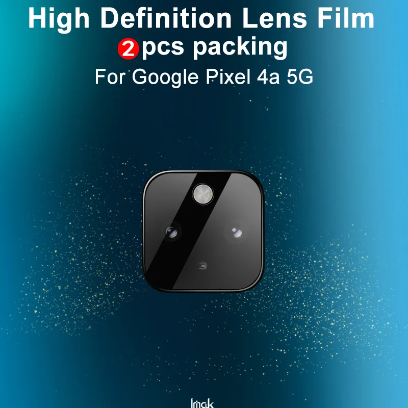 2 шт. для Google Pixel 4a 4G 5G Камера объектив пленка IMAK с Высокое разрешение прозрачный
