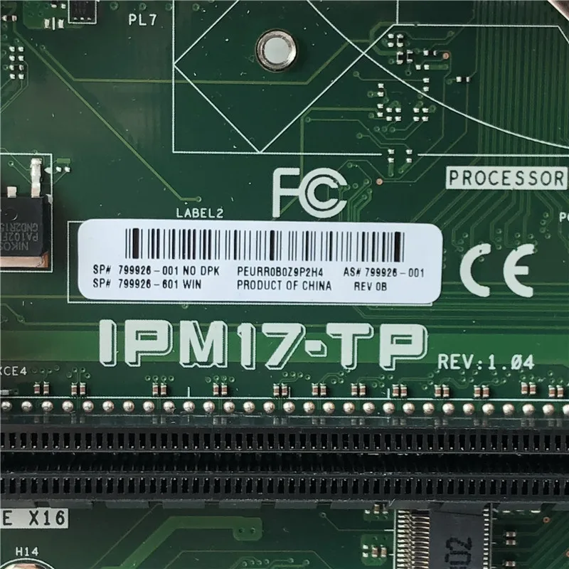 Материнская плата 799926-001 для HP Z170 IPM17-TP материнская 799926-601 протестированная на 100%