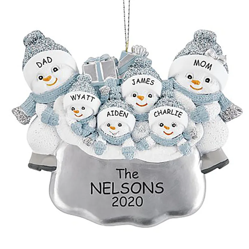 

DIY Pendants Snowman Pendants Holiday Decoration Pendants Family Personalized Decorations Christmas Decorations Christmas