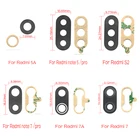 Стеклянный объектив задней камеры для Redmi 8, 8A, 9, 7, 7A, S2, 5A, 6A, 9A, 9C, Note 8T, 7, 8, 9 Pro, 9S, Xiaomi Mi 9T с клеем, 10 шт.