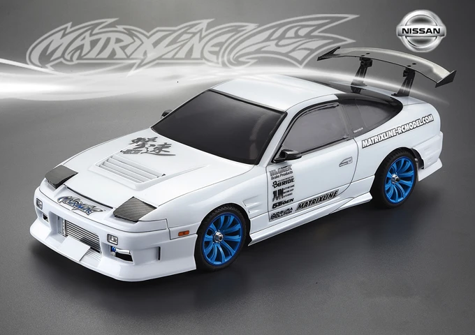 1 Набор 180sx s13 drift RC PC корпус 195 ширина прозрачный чистый не окрашенный drift корпус RC hsp hpi trax Tamiya