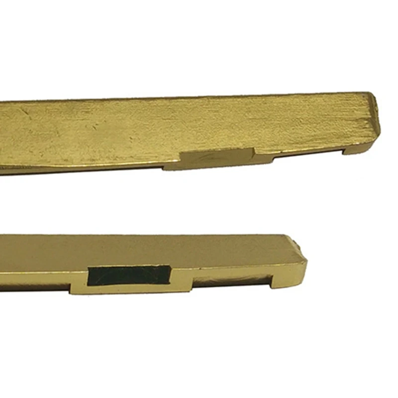 

Brass Gold Acoustic Guitar Bridge Saddle 72*3*6.9/7.8mm