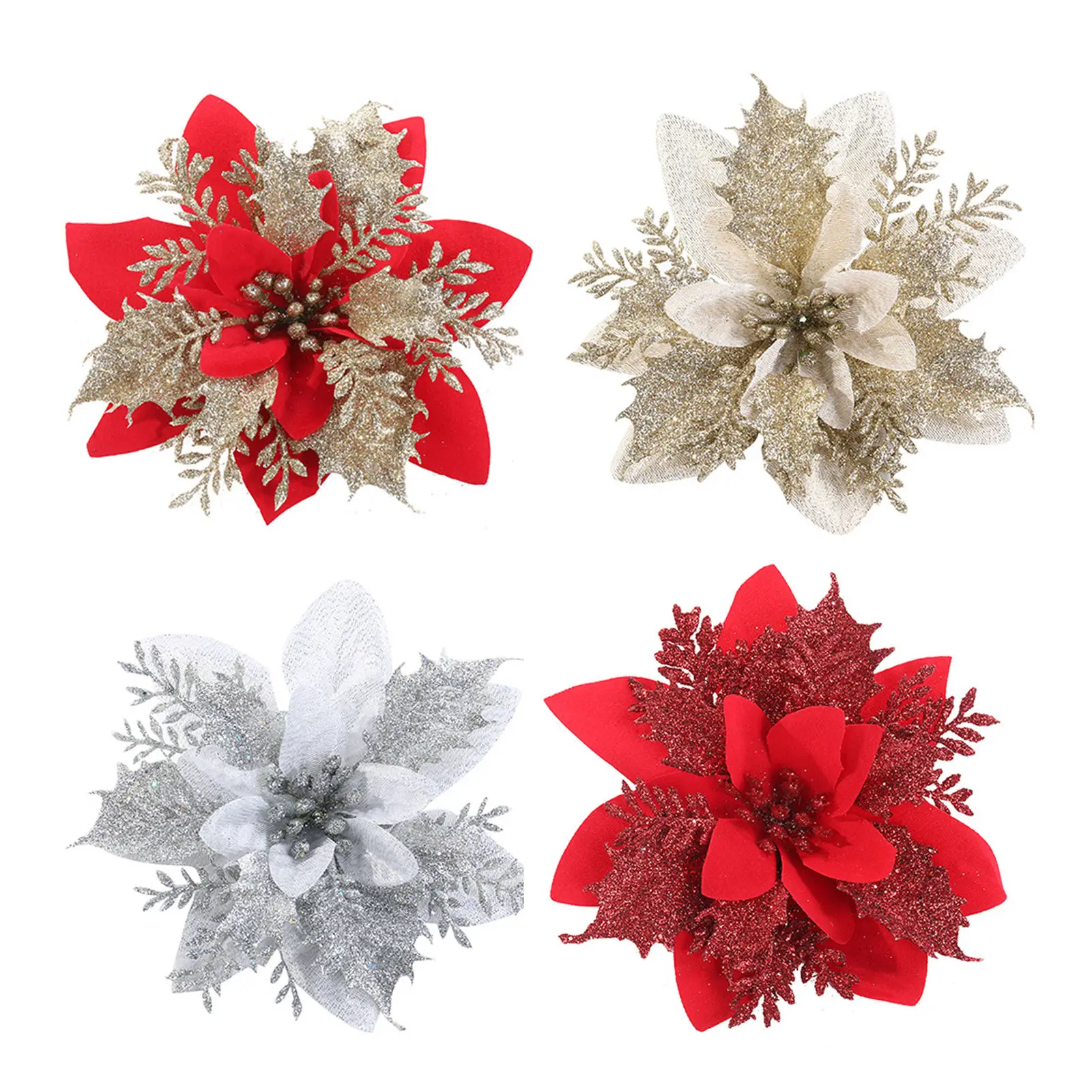 

Искусственный цветок для рождественской елки