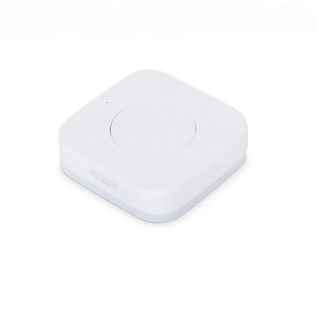 1pcs wireless switch Умный беспроводной переключатель Xiaomi Aqara, умный пульт дистанционного управления одним ключом, интеллектуальное приложение Aqara, приложение для домашней безопасности, управление приложением - Цвет: 1pcs wireless switch