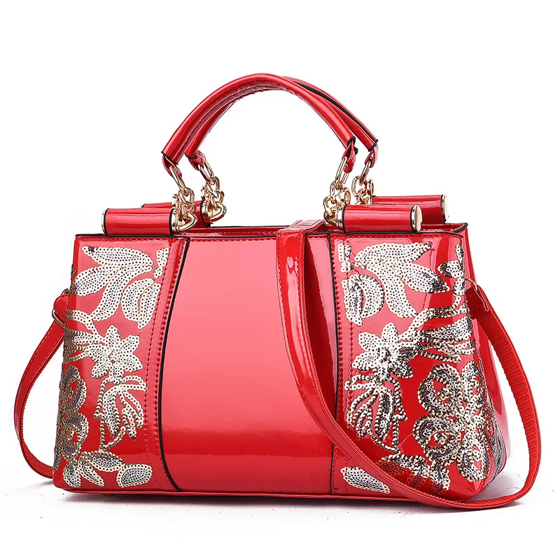 

Embroidery Women Bag Leather Purses and Handbags Luxury Shoulder Bags crossbody bags Female Bag for Women 2021 New