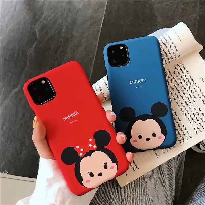 Милый чехол с мультяшным медведем, Кроликом, уткой для iphone 7, 8, 6, 6s PLUS, мягкий силиконовый чехол, задняя крышка для iphone X, XS, MAX, XR, 11 pro, max, Новинка