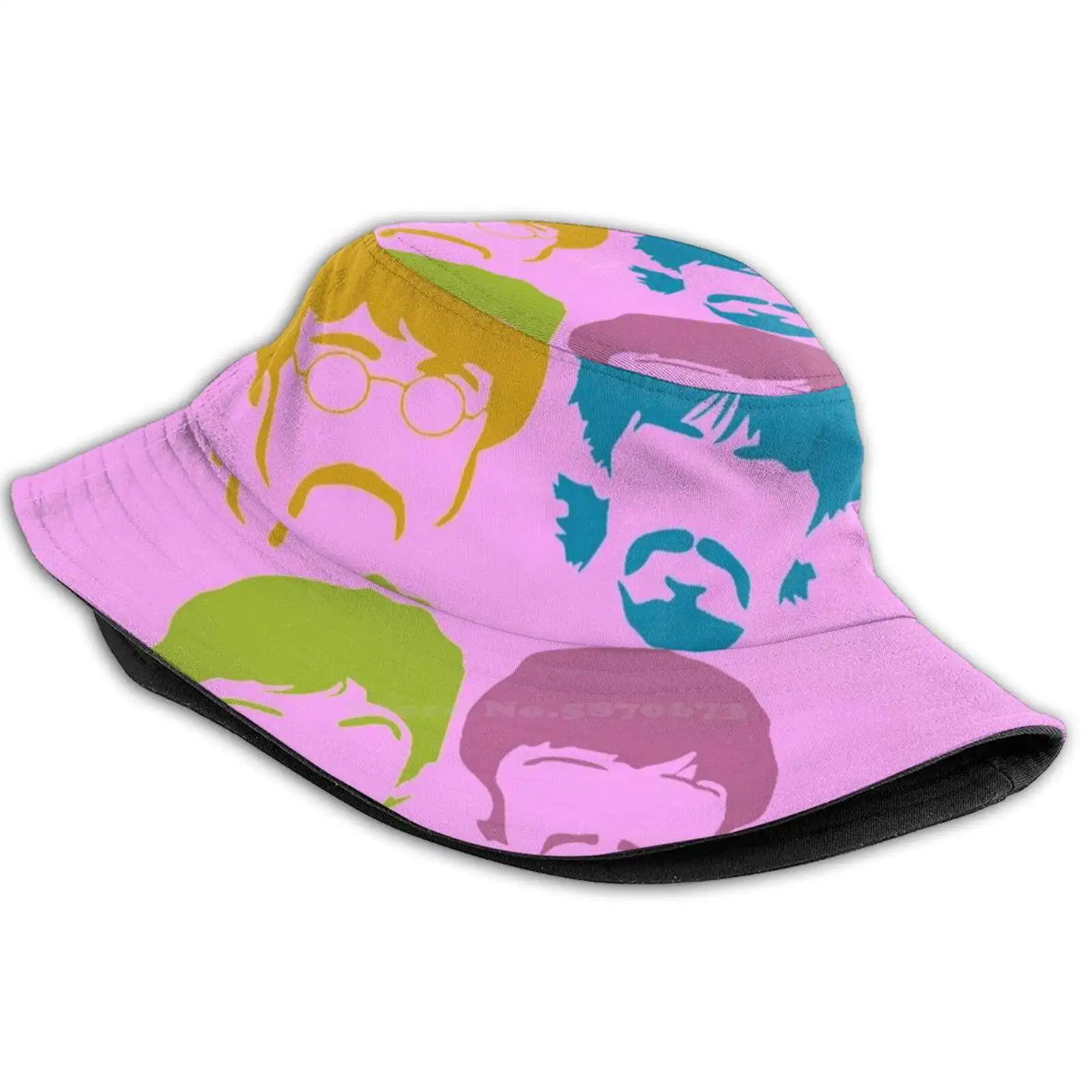 

The Pop Art Style Design Pink Unisex Fisherman Hats Cap The Classic