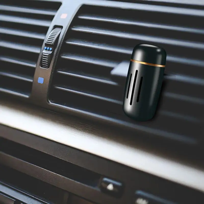 Новый автомобильный освежитель воздуха твердый ароматерапия металлический