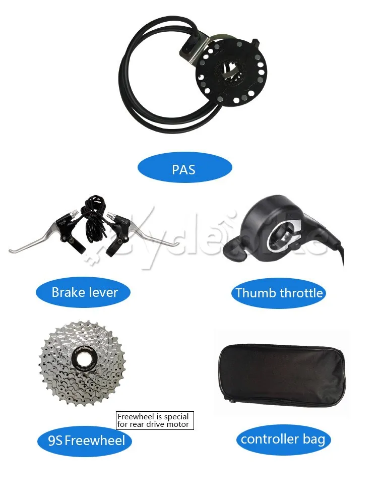 Verkauf China Manufaktur Bieten 48v 1000w Kassette Motor Rad Elektrische Fahrrad Conversion Kit 20
