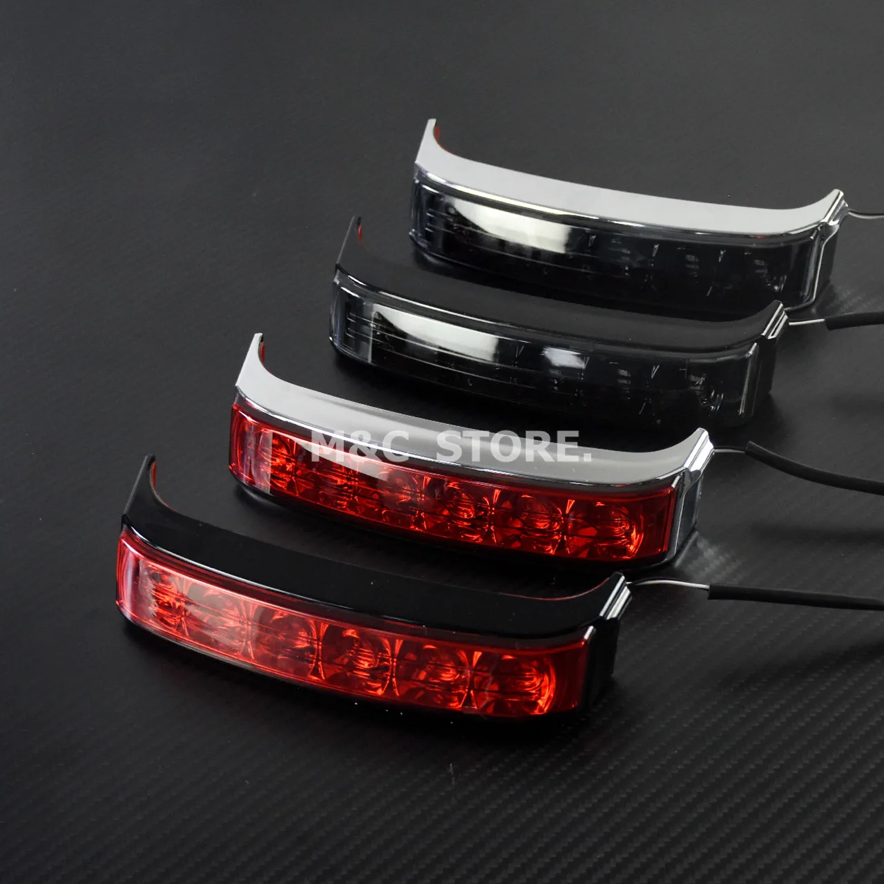 Мотоцикл сума светодиодные задние указатель поворота Run тормоз светильник для