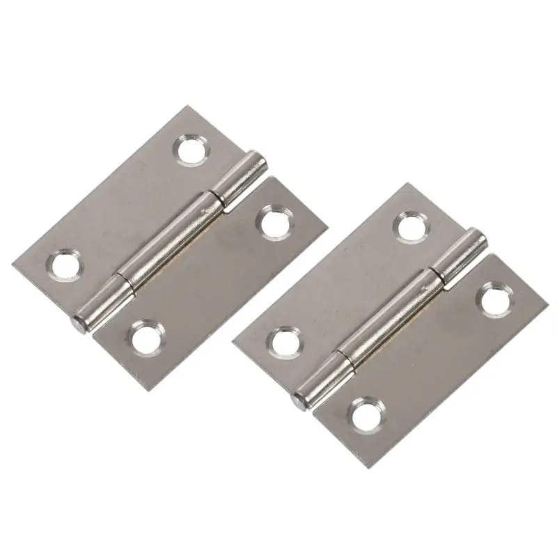 2x нержавеющий стальной поворачивающийся складывающийся шарнир 38*30 мм