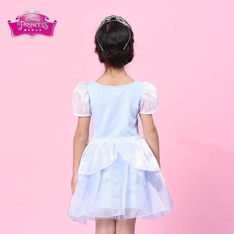 Платье Диснея платье принцессы Золушки детское нарядные платья для девочек