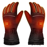 sport gloves waterproof anti slip breathable for man and woman 3500ma battery touchscreen gloves with portable hook cycling