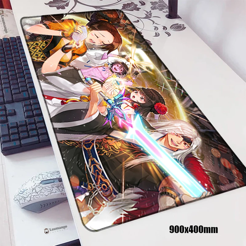 

Large Mousepad Anime Mat DNF Gaming Computer Desk Surface for the Mouse and Keyboards Cheap Laptops Gamers Cute Mouse Pad Speed