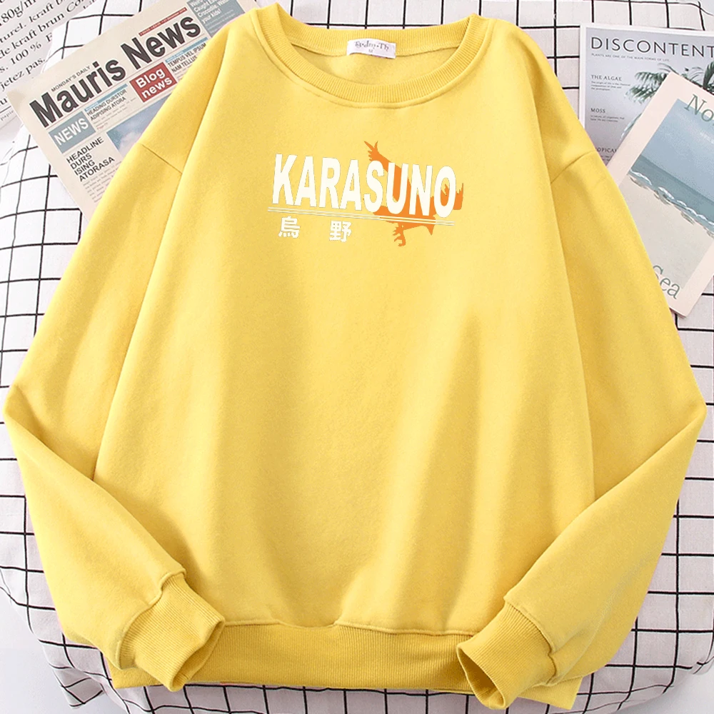 

Горячая Распродажа модная мужская одежда с капюшоном Karasuno летающая птица свободная винтажная Мужская толстовка большого размера с капюшон...