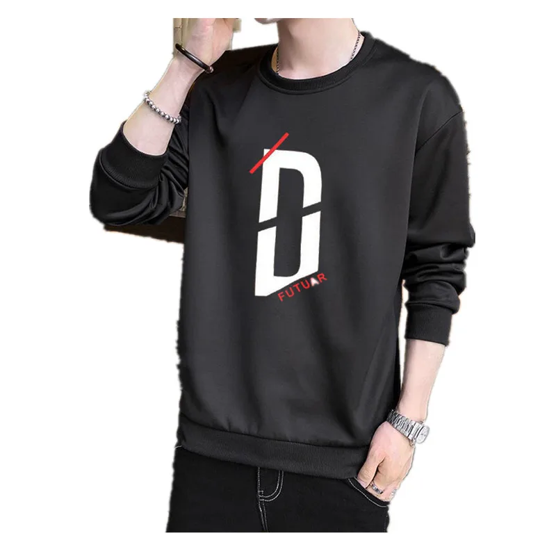 

Men's sweatshirts casual suit pullover youth thin section long-sleeved 2021 oversized outdoor sweatshirt clothing