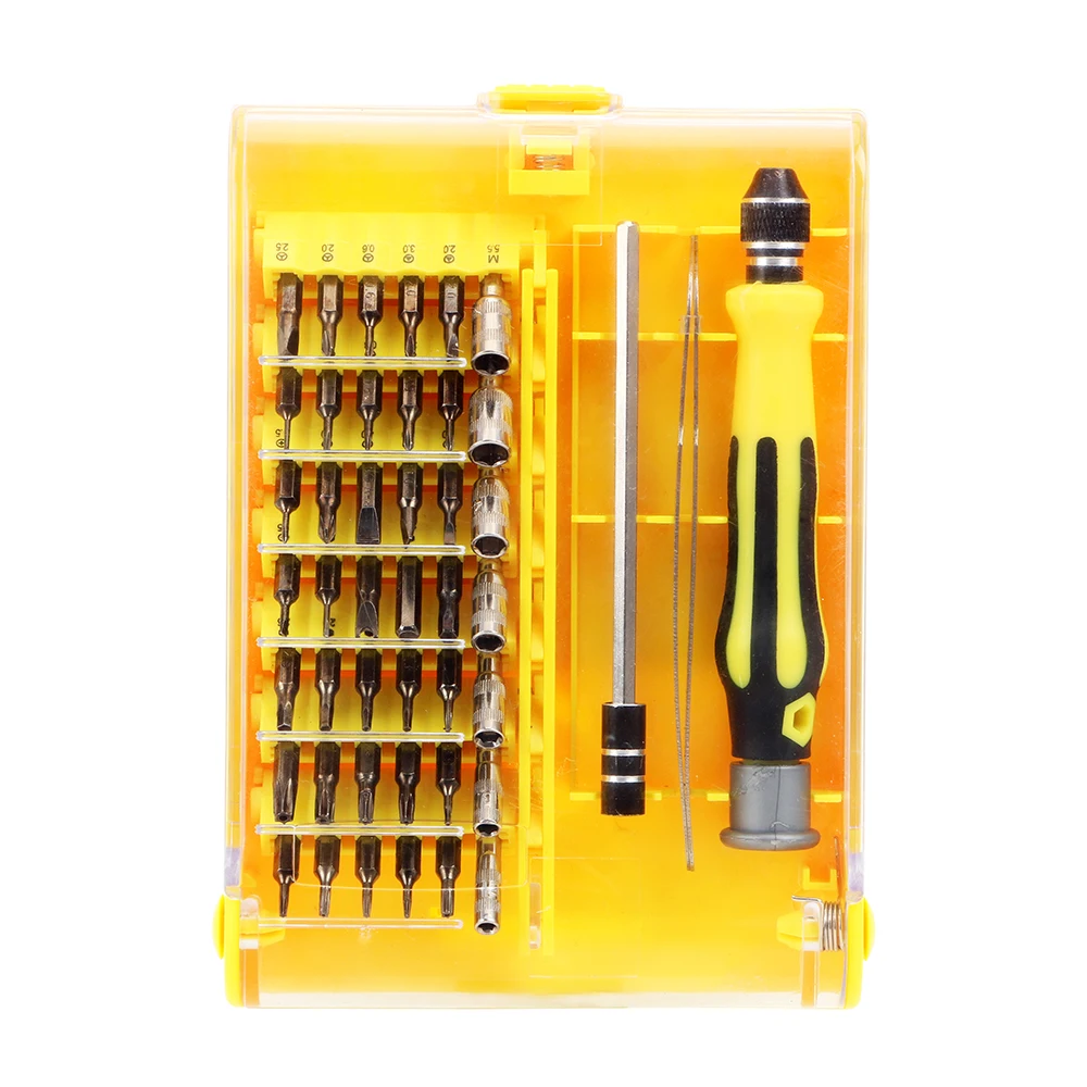 

Screwdriver Set Pen Style Magnetic Tip 45 in 1 for IPhone Xiaomi Hard Drives Mobile Phone Repair Tool Set Hand Tools
