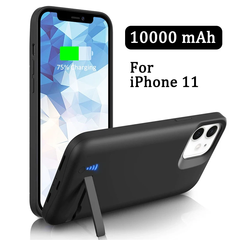

6000mAh Battery Charger Case For iPhone 11 11Pro 11Pro Max Charging Case Portable Mobile Phones Housing For Powerbank Cover