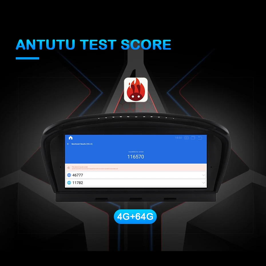 8 "IPS Qualcomm Восьмиядерный 4G + 64G LTE Android 10 Автомобильный мультимедийный радио для BMW
