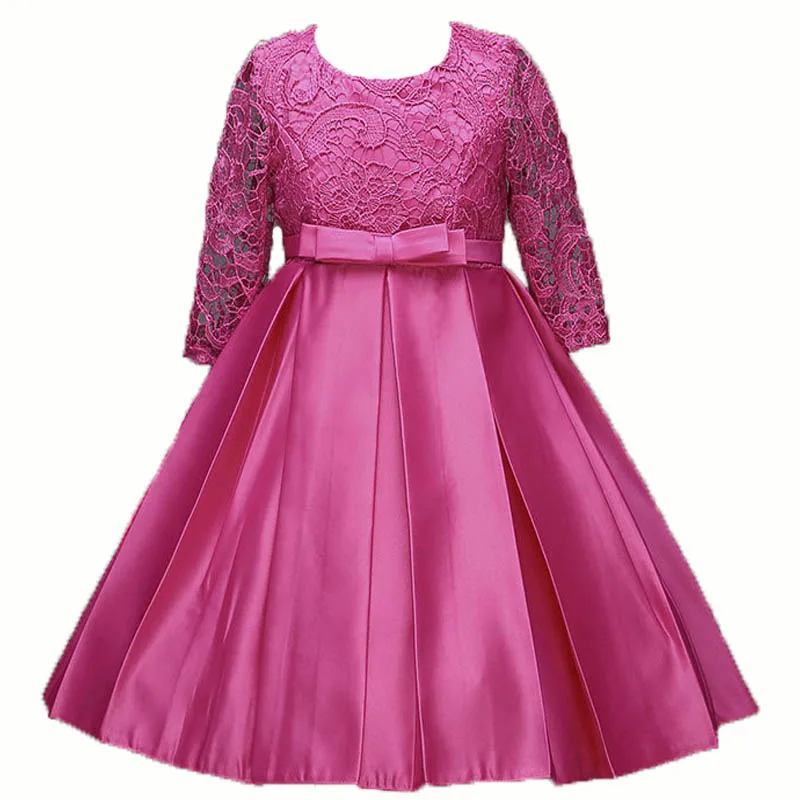 Fashion Christmas Dress Princess Flower Girl Birthday Party Baby Dance Design Clothes Child | Детская одежда и обувь