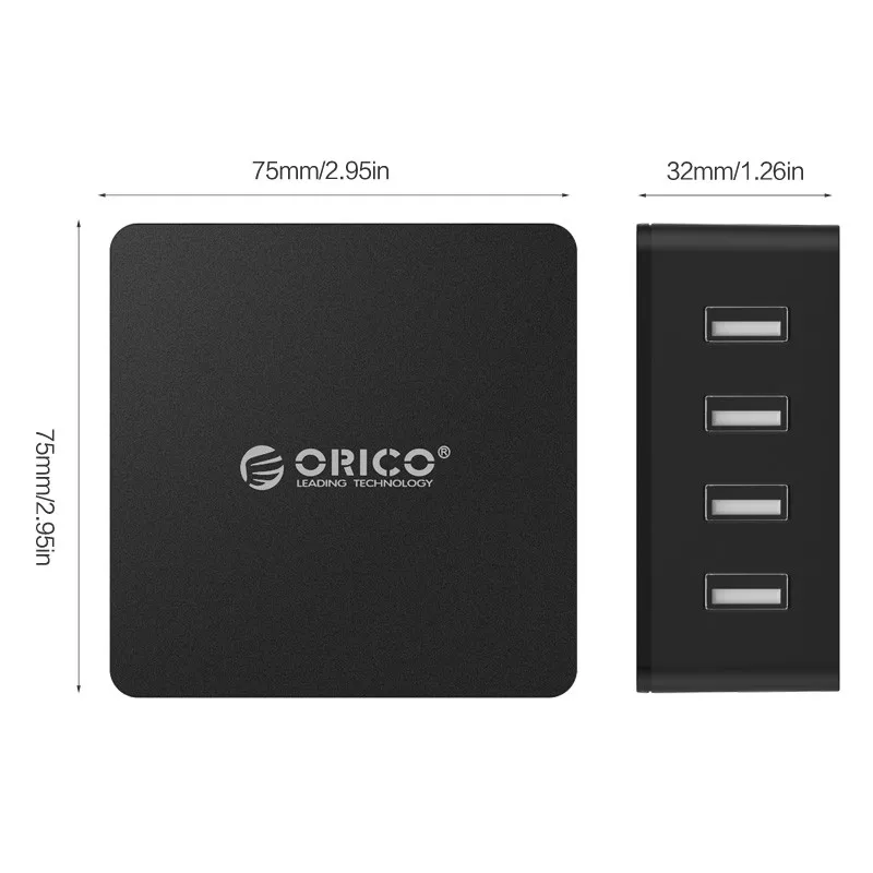 Зарядное устройство ORICO универсальное с 4 USB-портами 5 в 6 а 30 вт | Мобильные