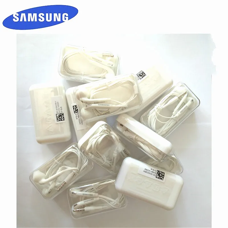100% Оригинальные SAMSUNG EO EG920BW наушники с длиной 1 2 м для Galaxy S6 S7 Edge /S3/S4/S5 xiaomi note1/2/3 rednote