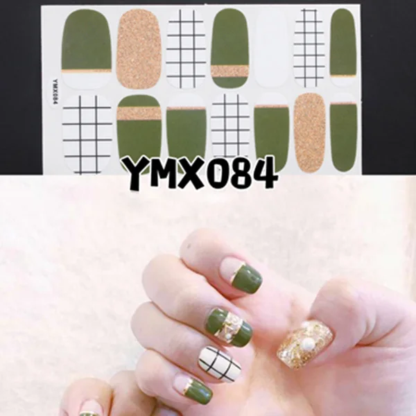 Мгновенный стикер для дизайна ногтей пленка фольга сделай сам маникюрный декор