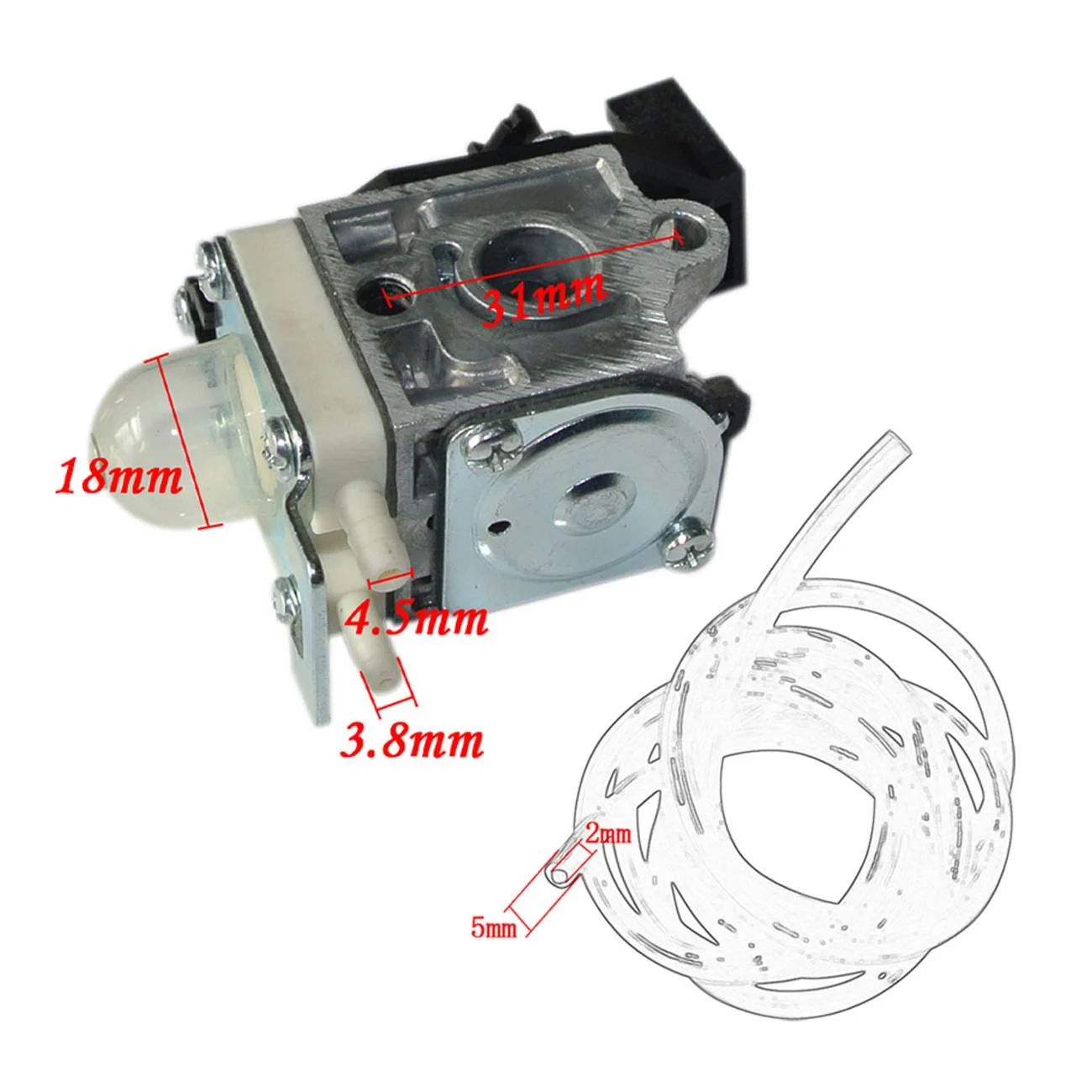 Карбюратор Carb с топливной линией 4 5 футов |