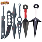 Аниме Наруто пластиковое оружие мультфильм Наруто Косплей Аксессуары меч кунай шурикен фигурка детская Новинка игрушка подарок