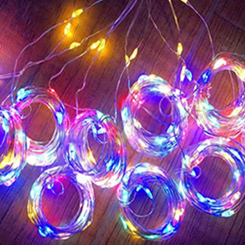 

Wedding Holiday LED Decorative Lights Christmas Gypsophila Background Lights Romantic Curtain String Lights Colored PUO8