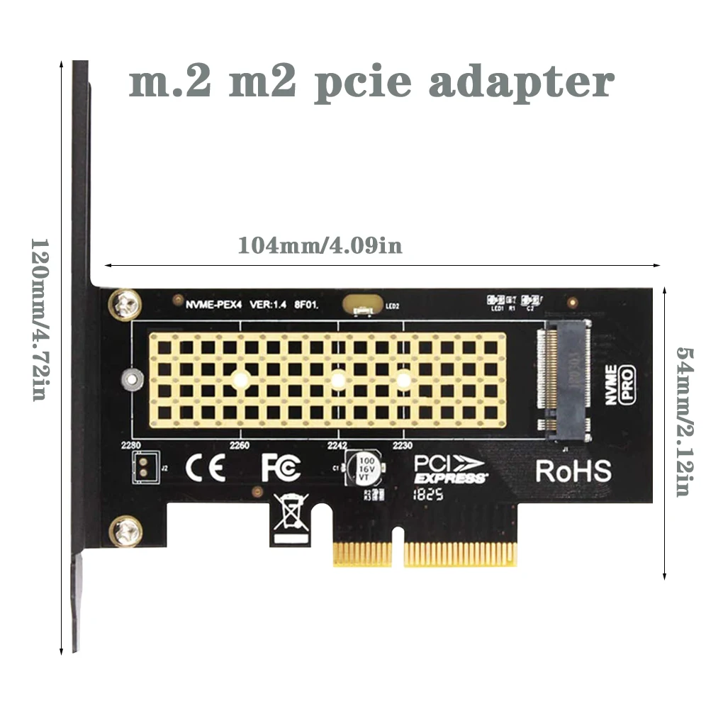 m 2 nvme ssd экспресс карта m ключ к pcie 30 x4 а