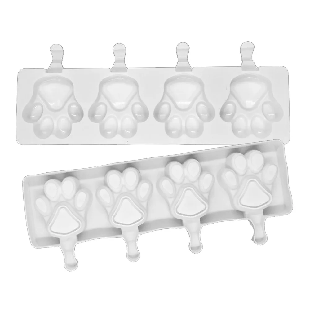 Силиконовая форма для Фруктового мороженого в форме лапы когтя кота медведя