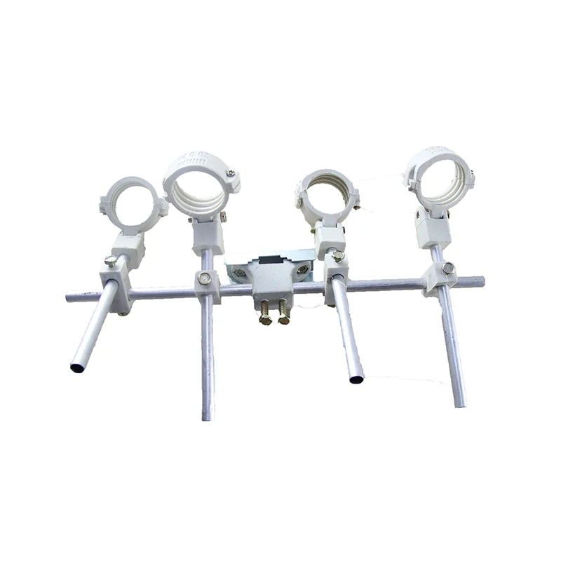 

Aluminum tube plastic fixture Bracket Holder of Satellite LNB for antenna Mount for ku band LNB support 5 five lnb