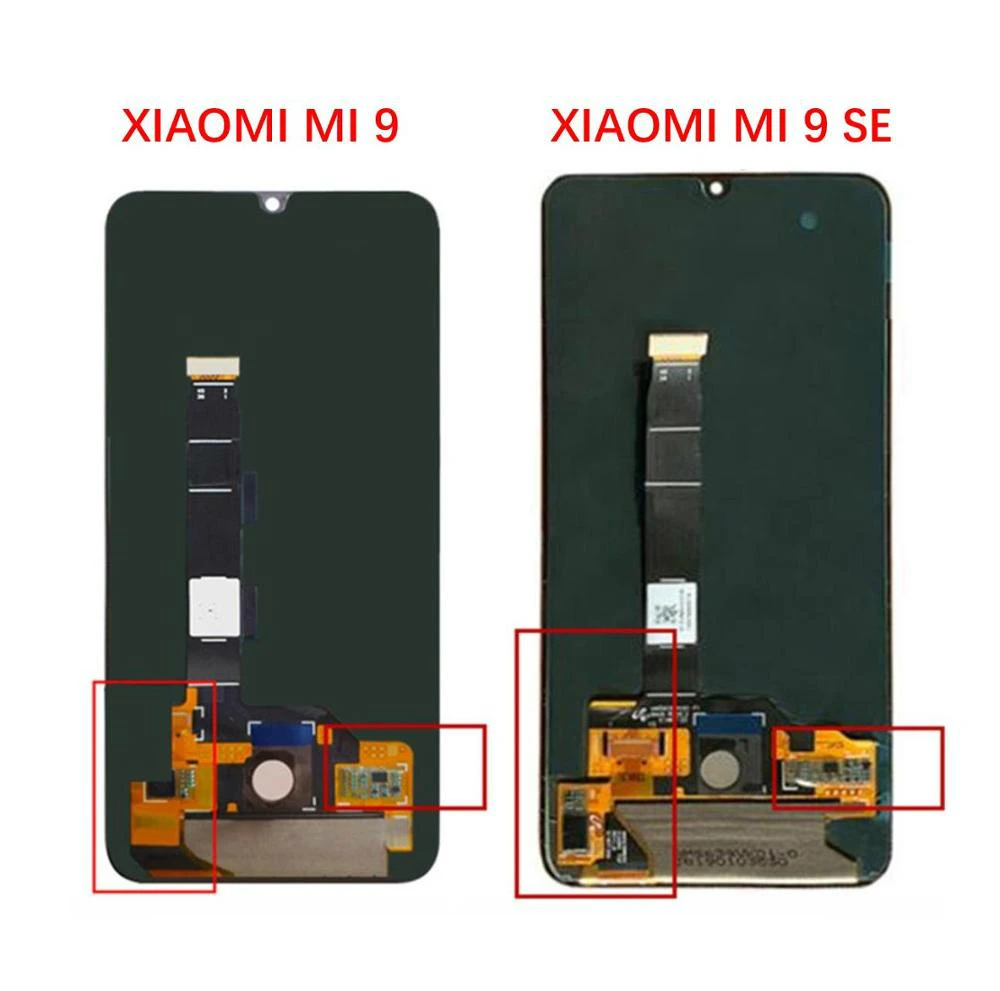 ЖК-экран AMOLED для Xiaomi Mi 9/Mi 9 SE 6 39 дюйма дигитайзер в сборе сменный сенсорный |