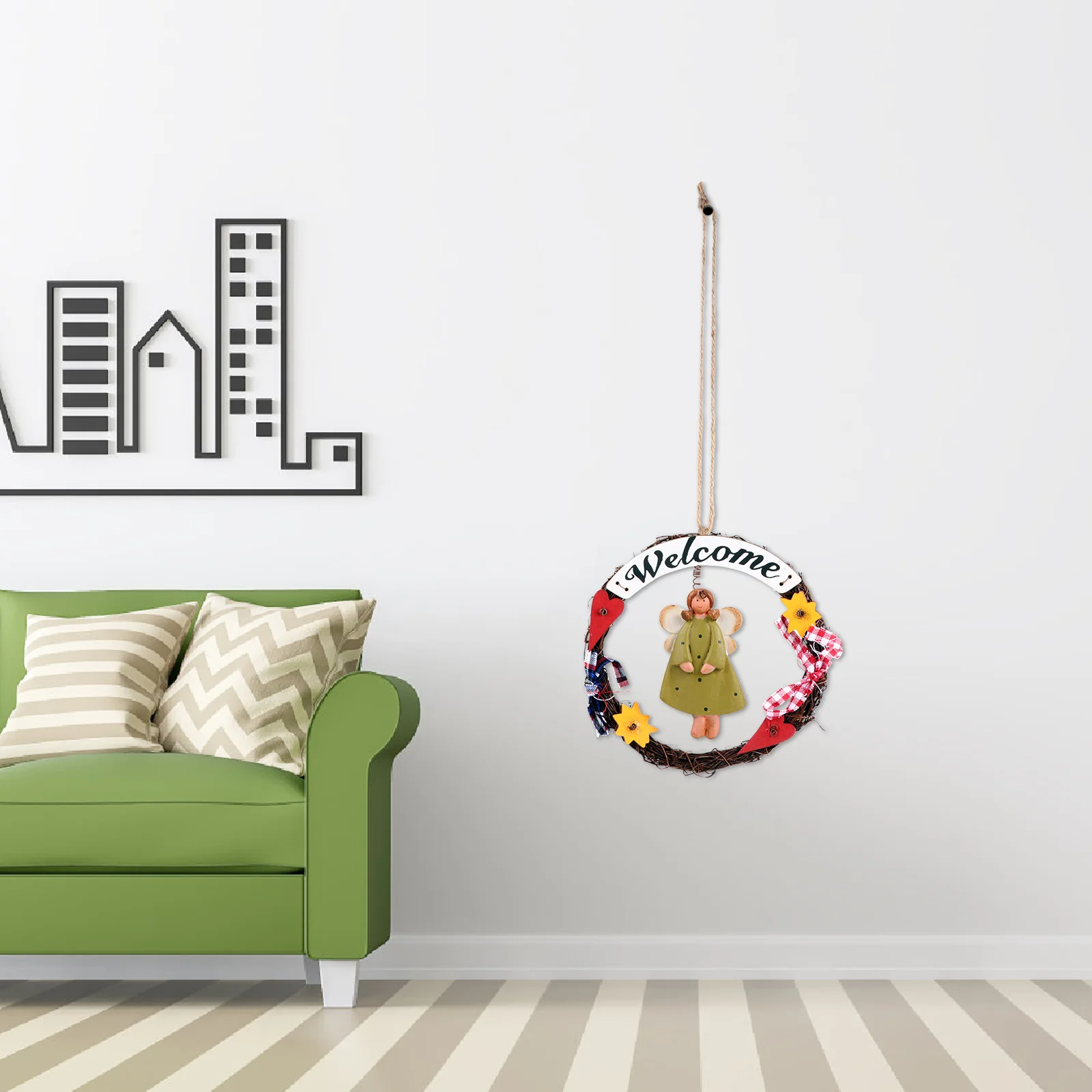 1 шт. декоративный настенный кулон в виде ангела | Обустройство дома