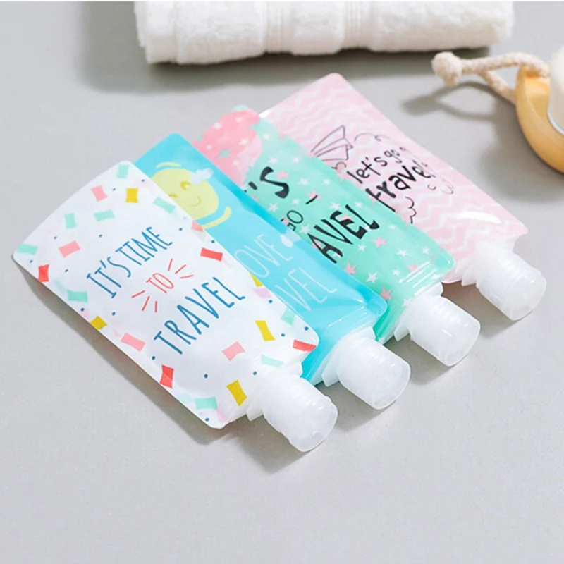 Портативные дозаторы мыла гелевые пакеты для душа сумка хранения жидкости