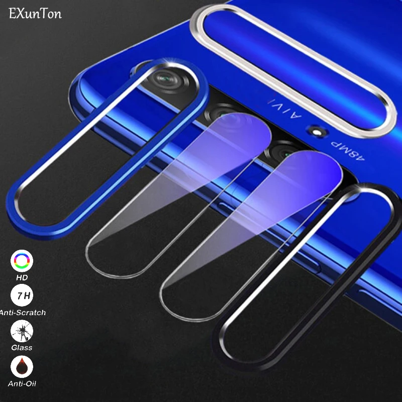 Полное покрытие объектива камеры закаленное стекло для Honor 9X задняя камера объектив Защита экрана для huawei Honor 9X защитное кольцо