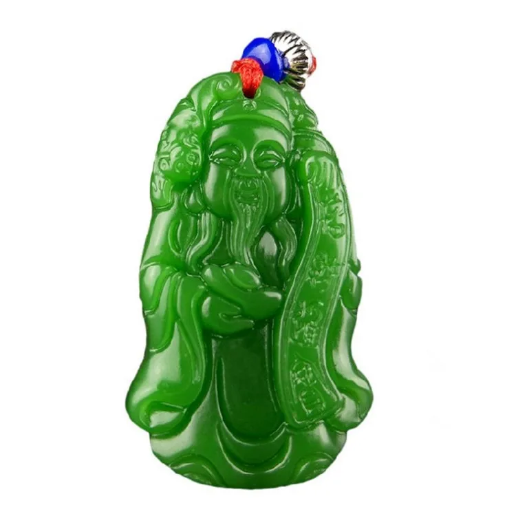 Натуральный шпинат зеленый нефритовый кулон мужское и женское ожерелье свитер