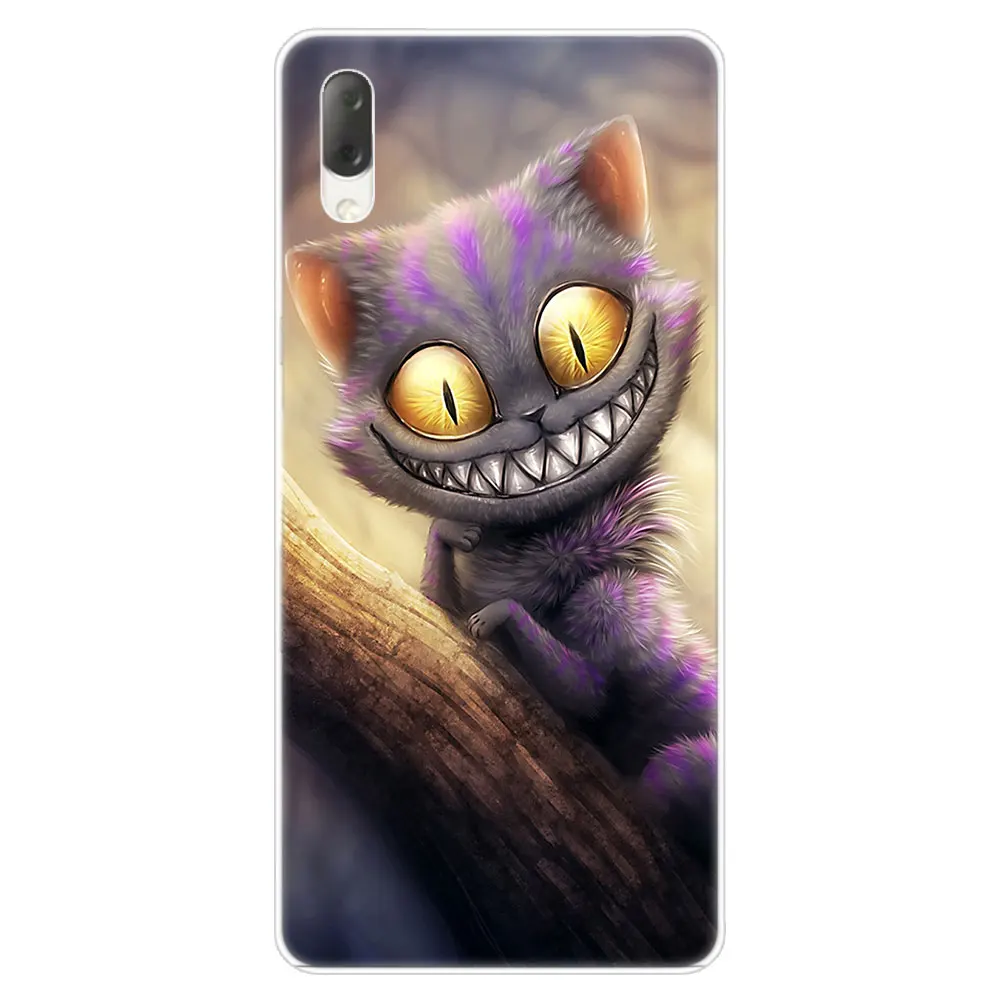 Алиса в стране чудес жесткий чехол для Sony Xperia L1 L2 L3 X XA XA1 XA2 XA3 ультра 10 плюс E5 XZ XZ1 XZ2 компактный XZ3 XZ5 2 20 крышка