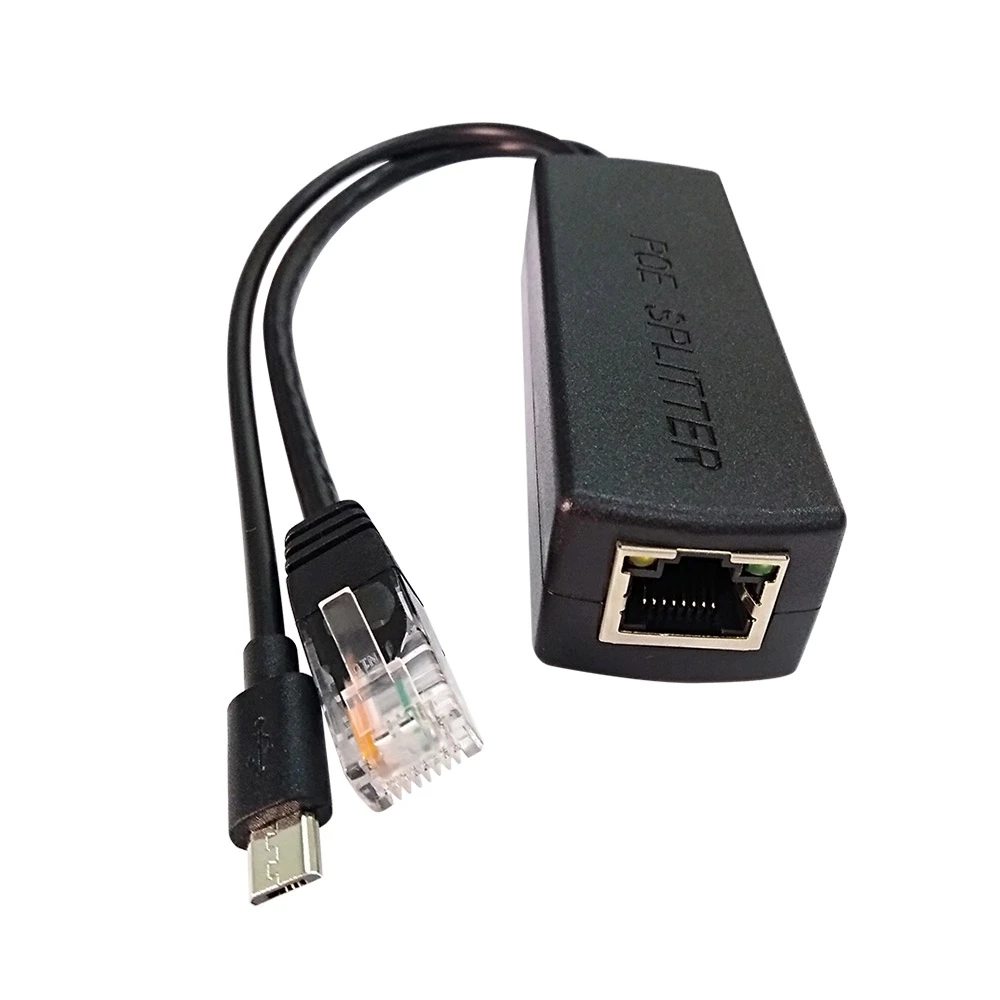 

Отличительный разветвитель ESCAM 5 в micro USB Power over Ethernet 10/100M IEEE802.3at PoE для планшета Dropcam Raspberry Pi или IP-камеры