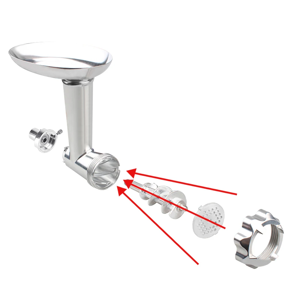 For Kenwood Kmix Chef Major Accessories Fresh Fruits Jucier Vegetables Strainer Attachement Meat Grinder, Sausage Stuffer