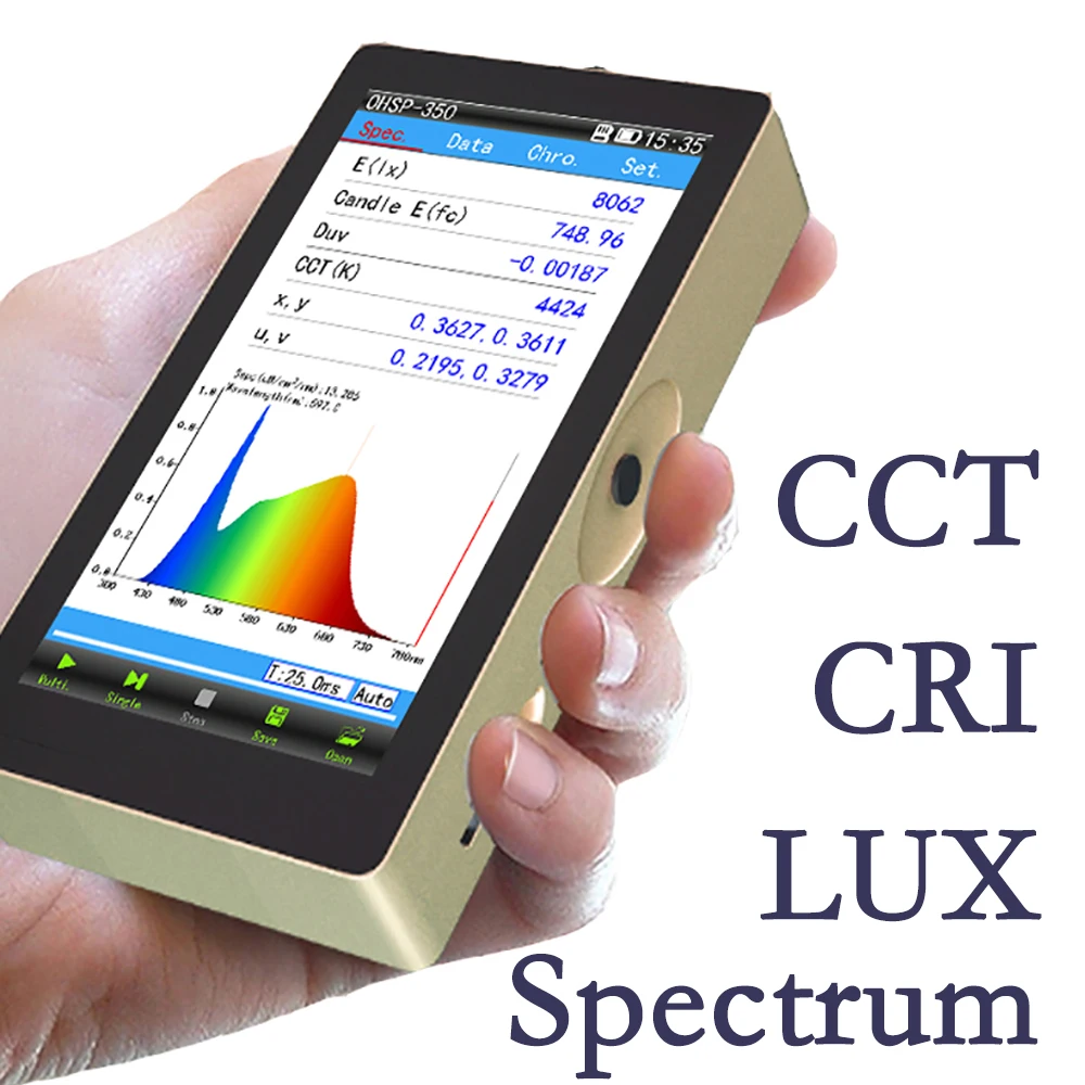 

HOPOOCOLOR Spectrometer OHSP350C 380-780nm